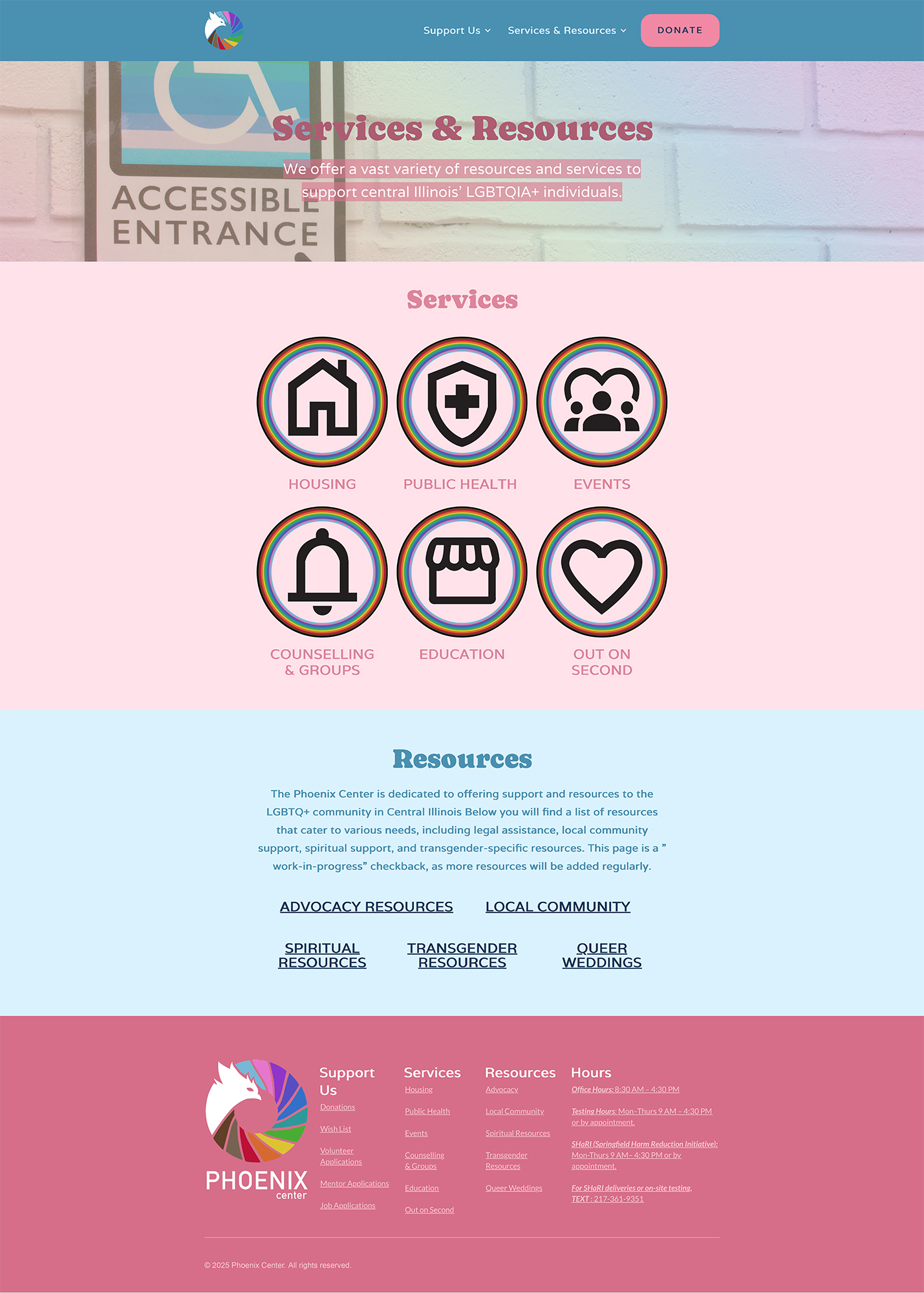 Phoenix Center Resources Page