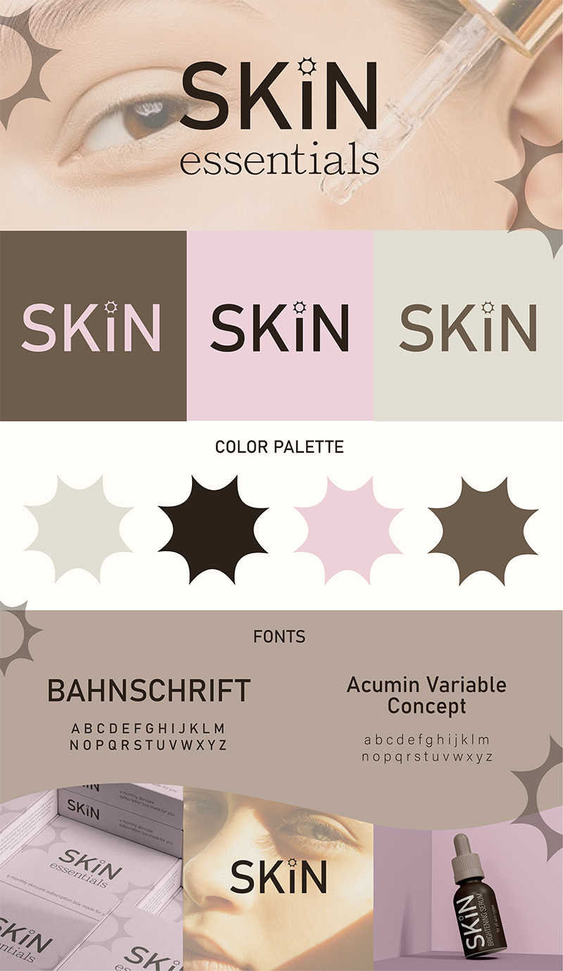 Style Guide for SKiN Essentials Branding